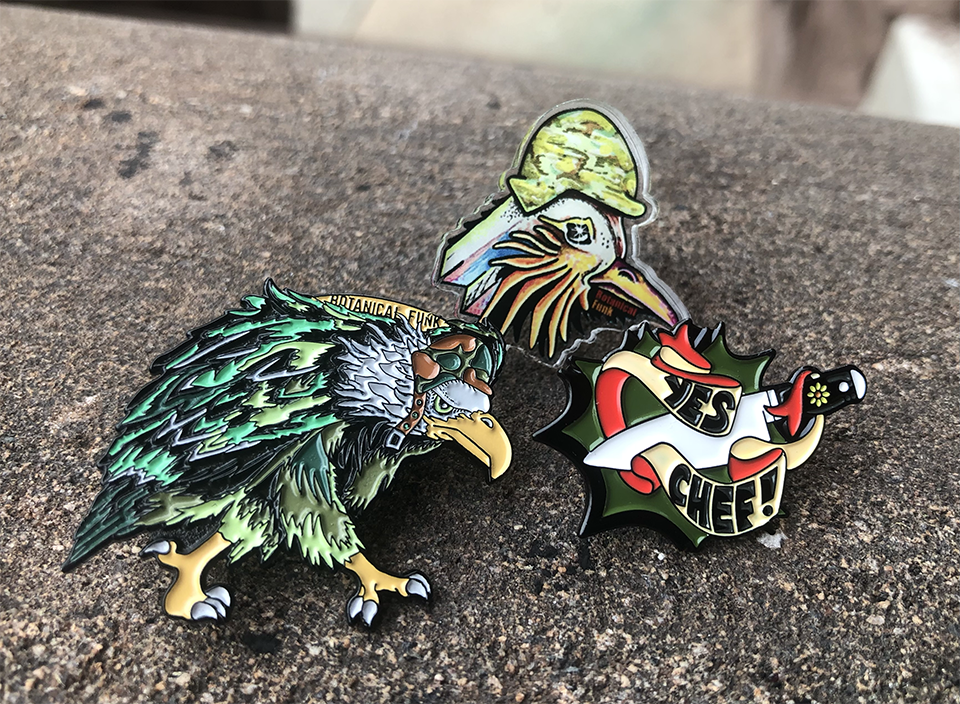 Pin Trio