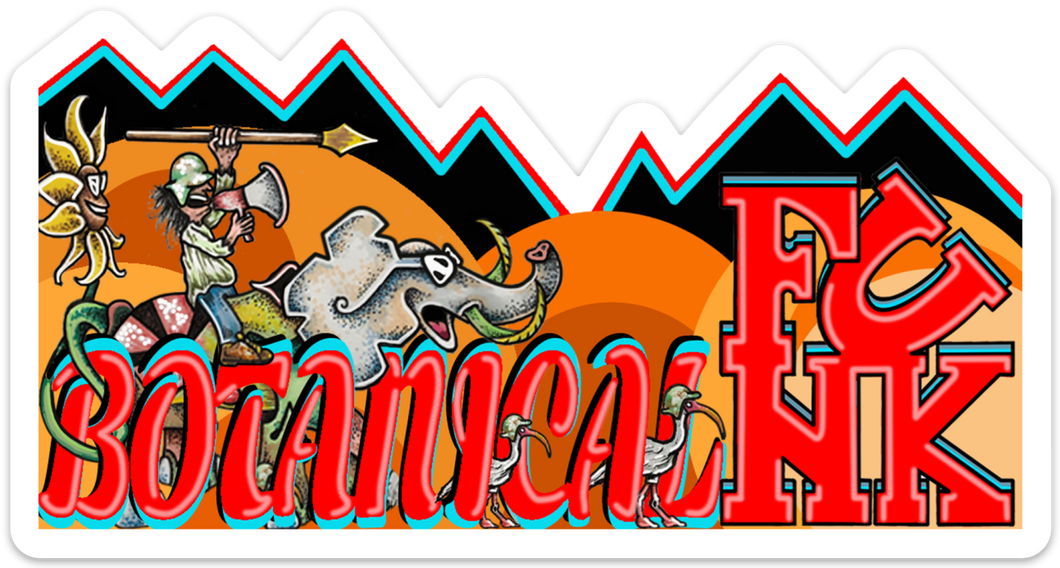 Botanical Funk Bumper Sticker