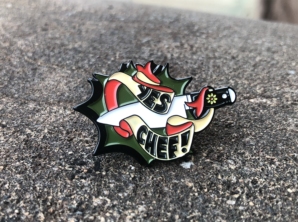 Yes Chef Pin